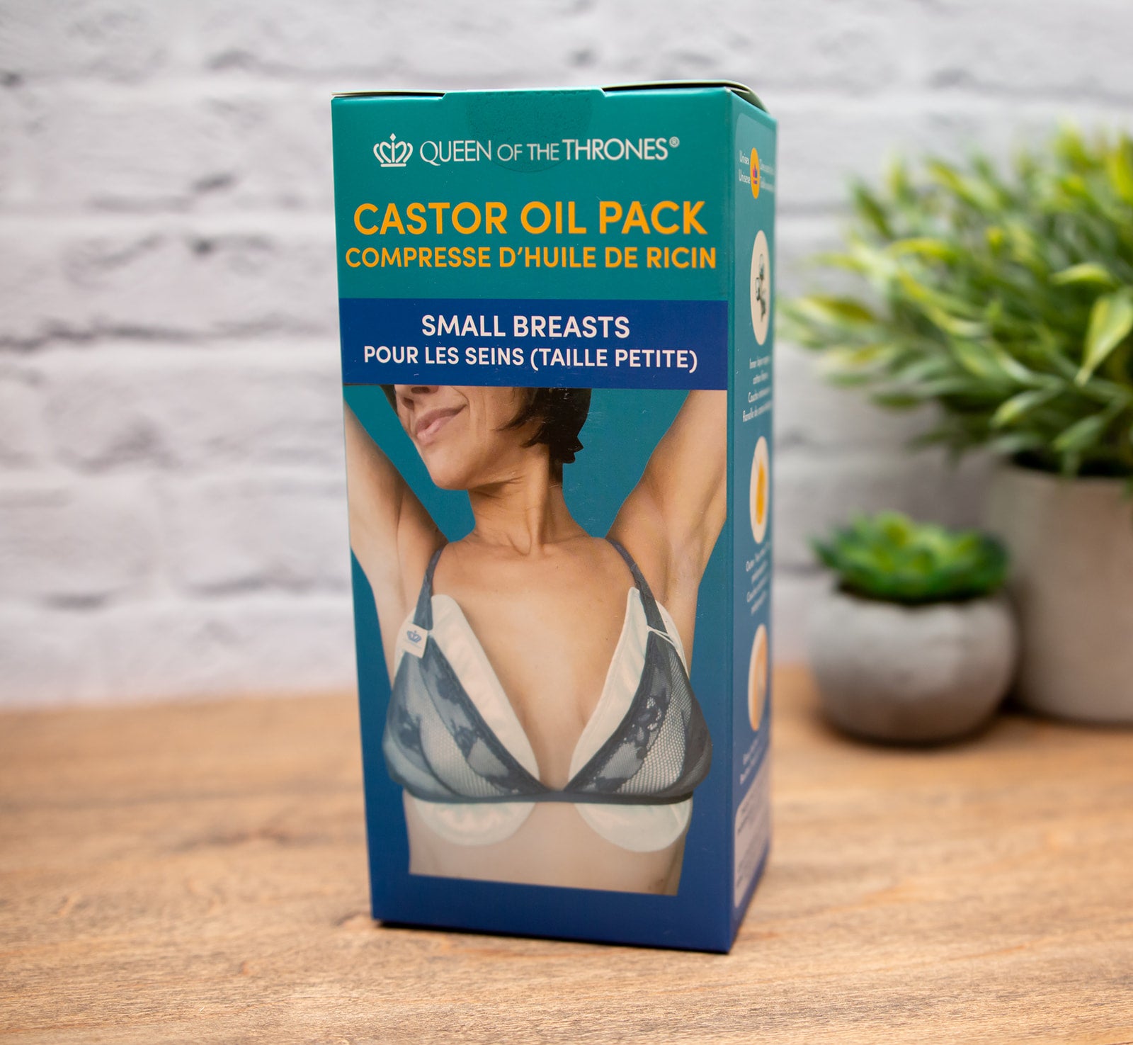 Breast Castor Oil Pack (No Oil)