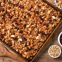 Thyroid Nourishing Granola  - a good source of Zinc, Selenium and Iodine