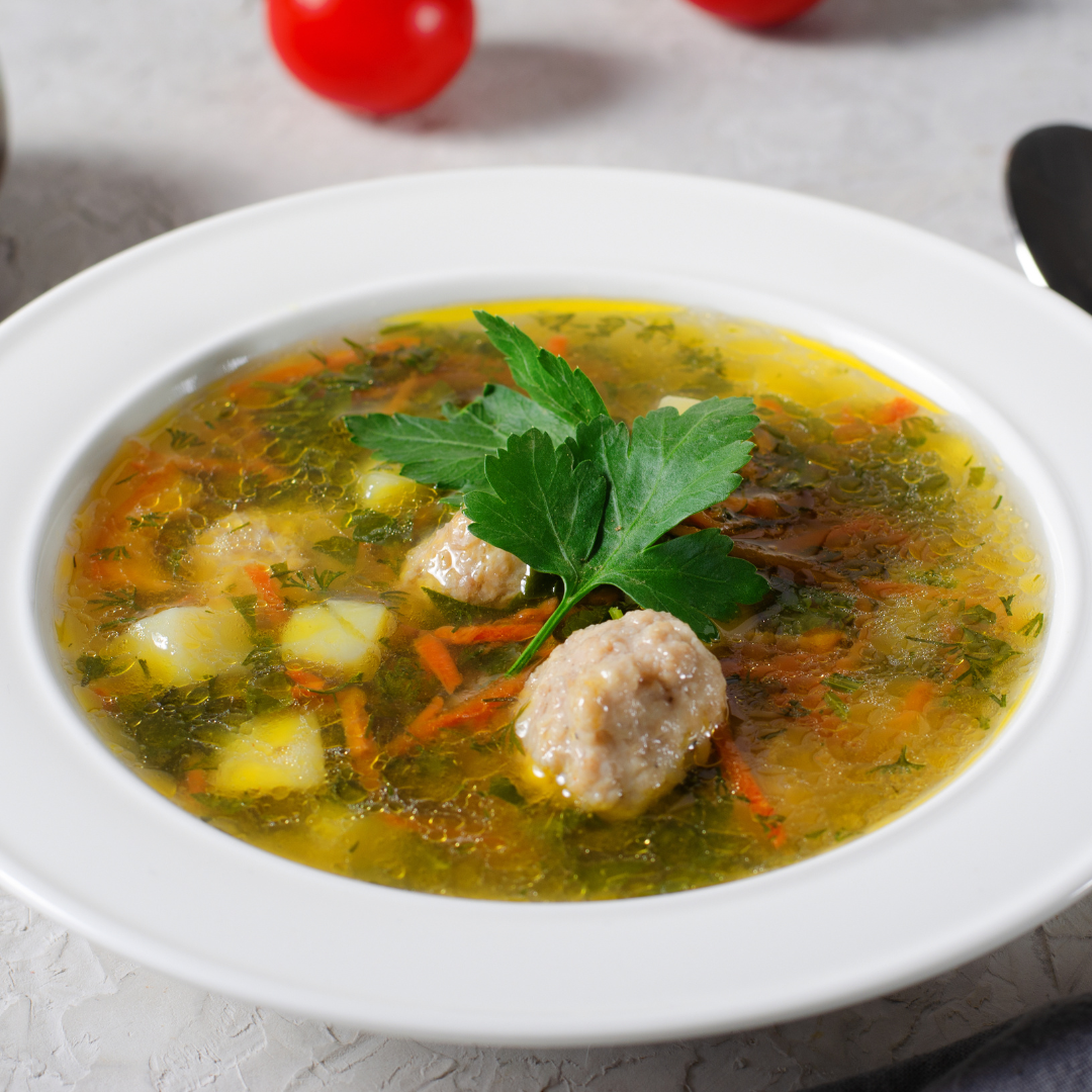 Turkey Meatball Soup