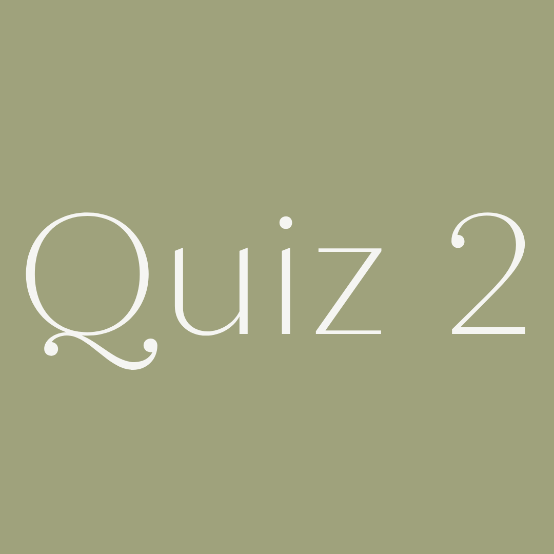 Quiz 2 - Does Your Metabolism Need a Detox?