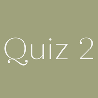 Quiz 2 - Does Your Metabolism Need a Detox?