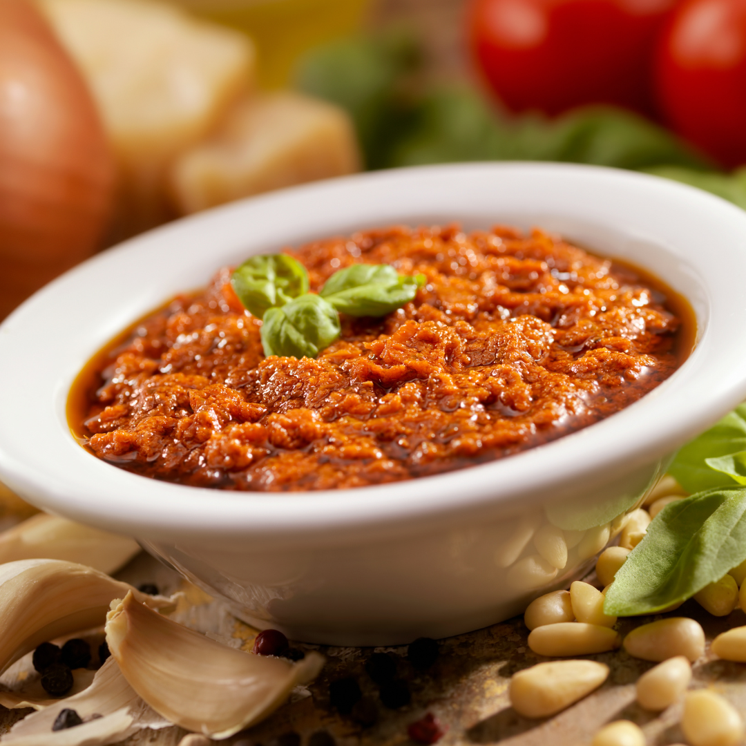 Sun-Dried Tomato Garlic Olive Oil Dip