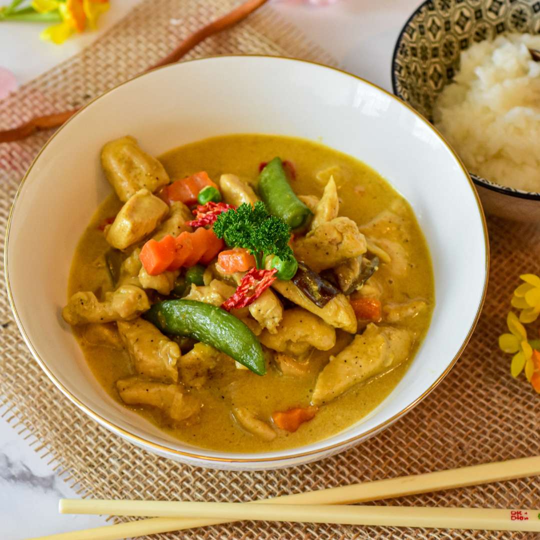 Chicken Curry Stew and Quinoa