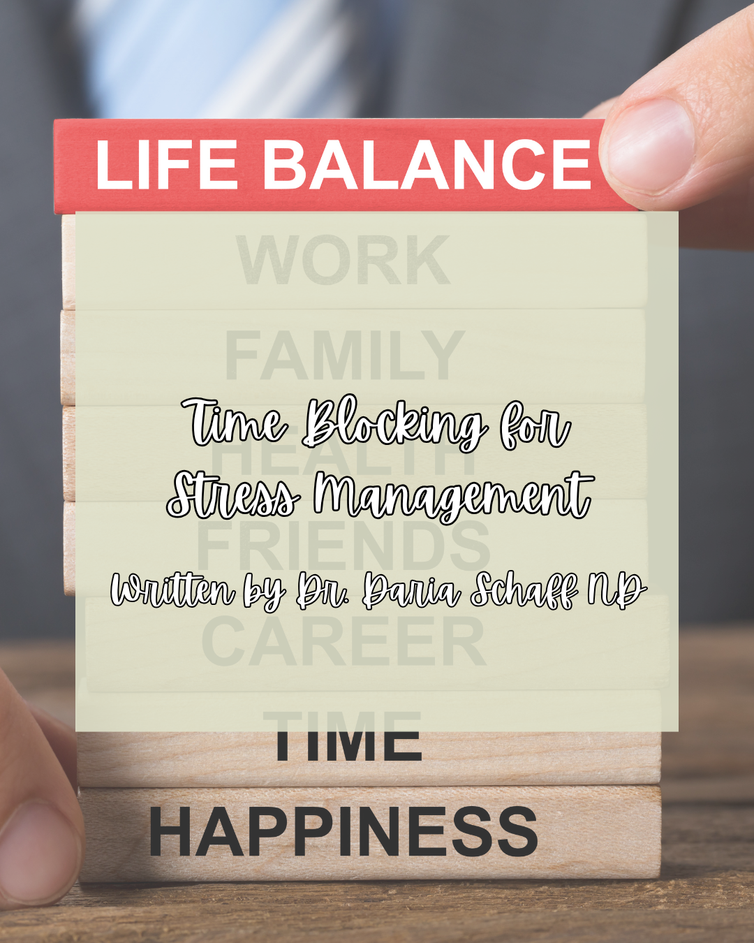 Time Blocking for Stress Management