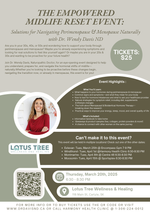 Load image into Gallery viewer, Empowered Midlife Reset- In Person Menopause Event
