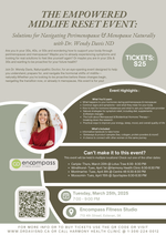 Load image into Gallery viewer, Empowered Midlife Reset- In Person Menopause Event

