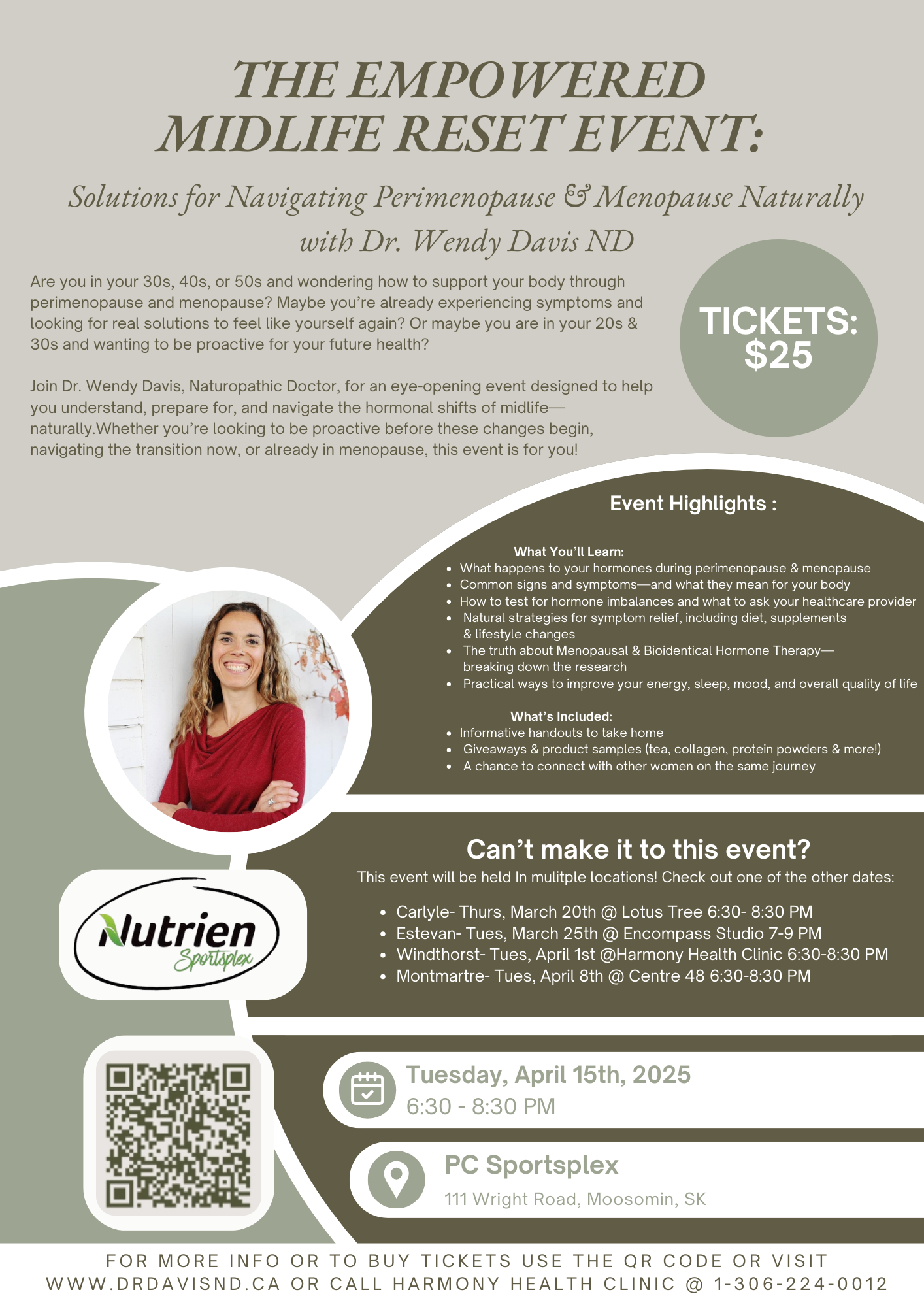 Empowered Midlife Reset- In Person Menopause Event