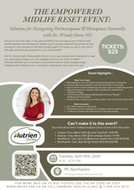 Load image into Gallery viewer, Empowered Midlife Reset- In Person Menopause Event
