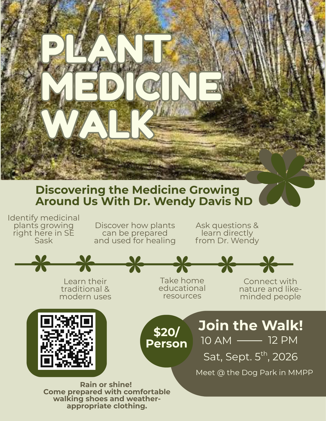 Plant Medicine Walk in Kenosee