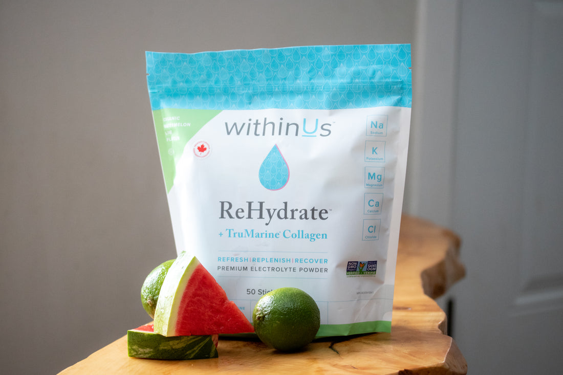 Rehydrate + TruMarine Collagen Sticks (50) Within Us