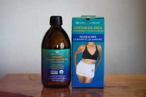 Castor Oil Pelvis Combo (Pack + Oil)