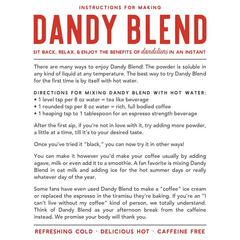 Dandy Blend Instant Herbal Beverage 400g