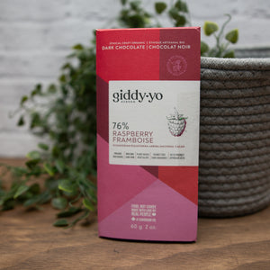 GiddyYo Dark Chocolate Bars