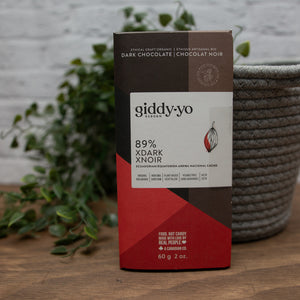 GiddyYo Dark Chocolate Bars