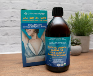 Small Breast Castor Oil Combo (Pack + Oil)