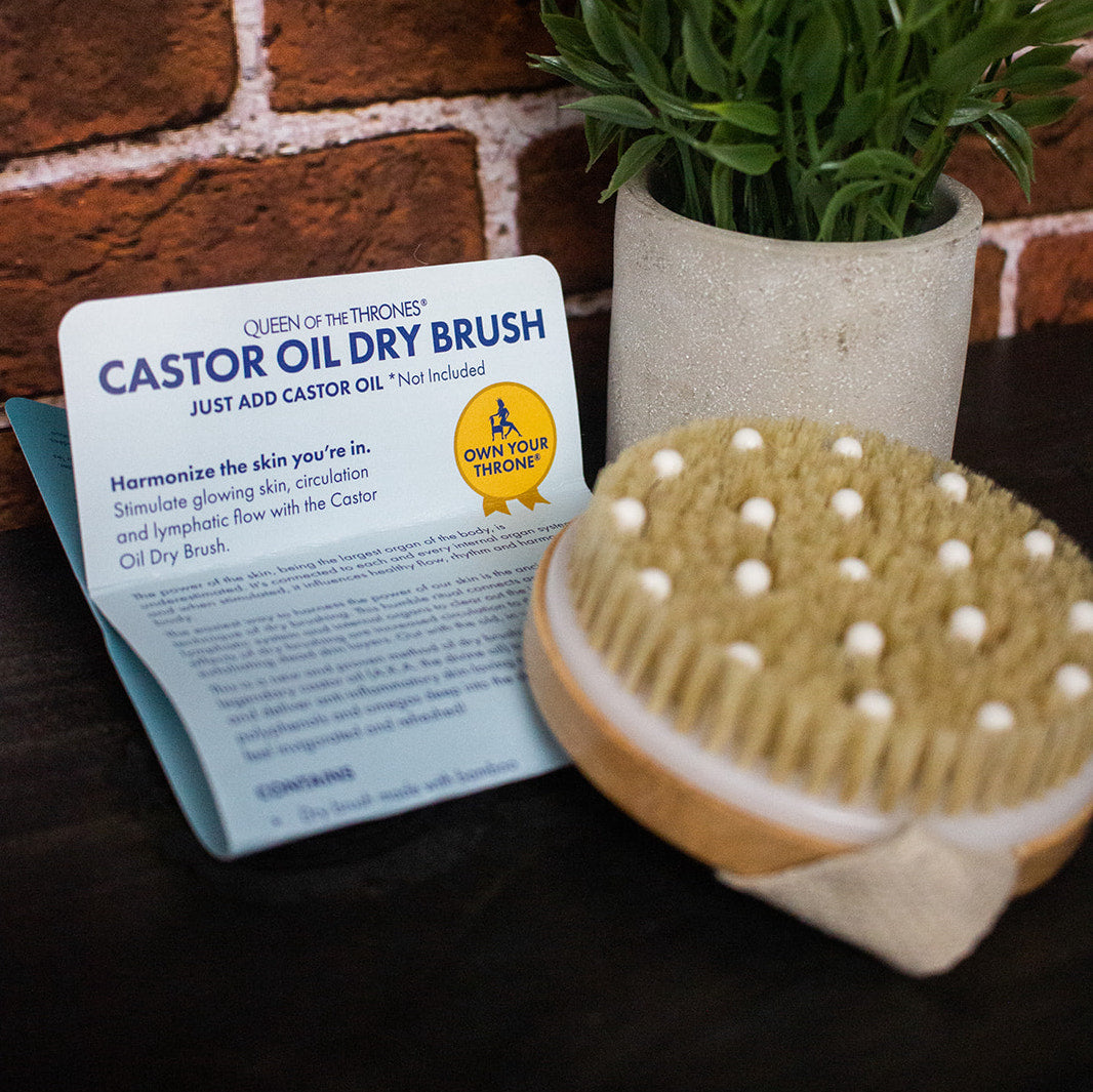 Castor Oil Dry Brush